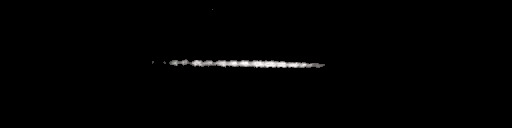 Processed fireball image