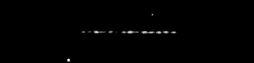 Processed fireball image