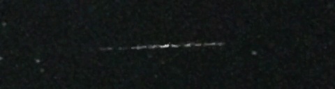 Unprocessed fireball image