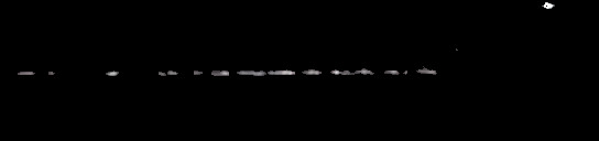 Processed fireball image