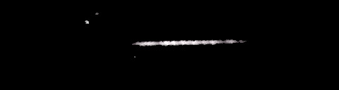 Processed fireball image