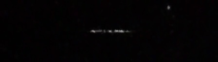 Unprocessed fireball image