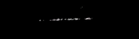 Processed fireball image