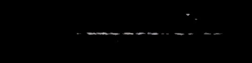 Processed fireball image