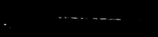 Processed fireball image