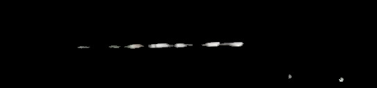 Processed fireball image