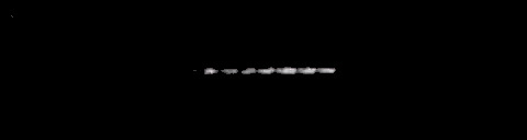 Processed fireball image