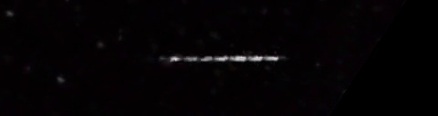 Unprocessed fireball image