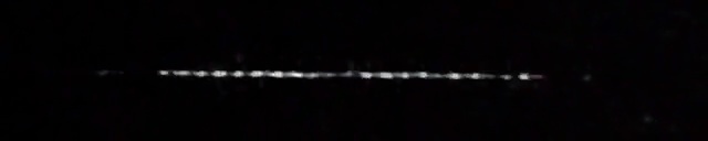 Unprocessed fireball image