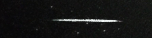 Unprocessed fireball image