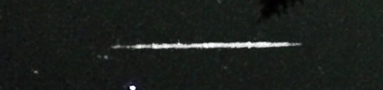 Unprocessed fireball image