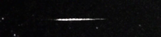 Unprocessed fireball image