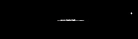 Processed fireball image