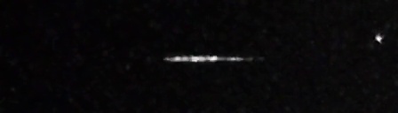 Unprocessed fireball image