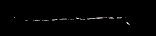 Processed fireball image