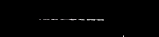 Processed fireball image