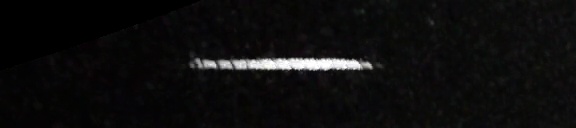 Unprocessed fireball image