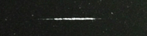 Unprocessed fireball image