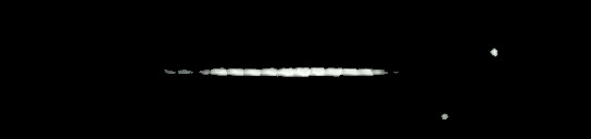 Processed fireball image