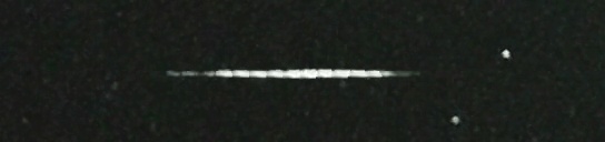 Unprocessed fireball image