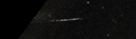 Unprocessed fireball image