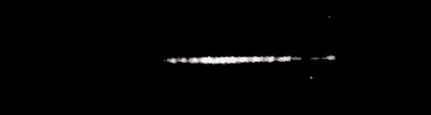 Processed fireball image