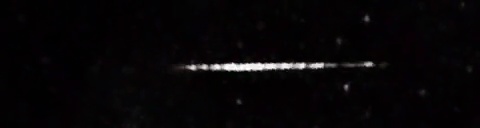 Unprocessed fireball image