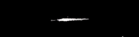 Processed fireball image