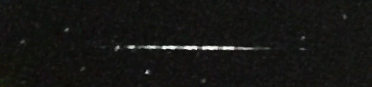 Unprocessed fireball image