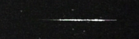 Unprocessed fireball image