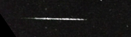 Unprocessed fireball image