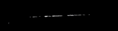 Processed fireball image