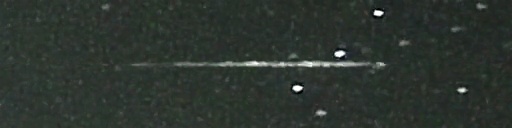 Unprocessed fireball image