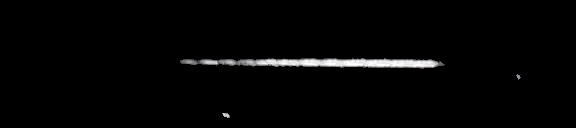 Processed fireball image