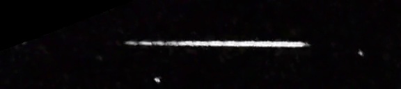 Unprocessed fireball image