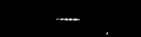 Processed fireball image