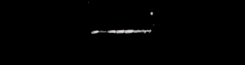 Processed fireball image