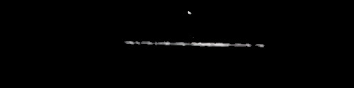 Processed fireball image