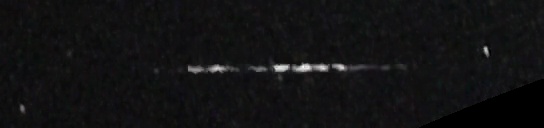 Unprocessed fireball image