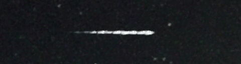 Unprocessed fireball image