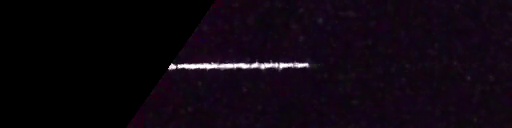 Unprocessed fireball image