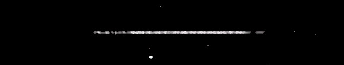 Processed fireball image