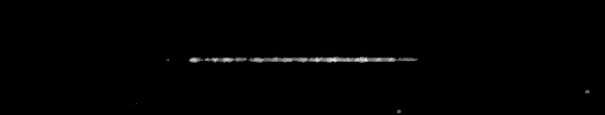 Processed fireball image