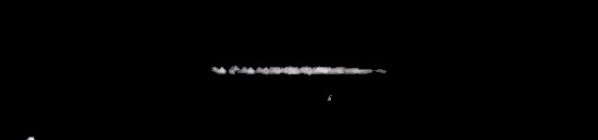 Processed fireball image