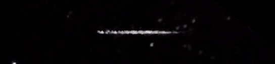 Unprocessed fireball image