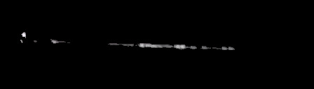 Processed fireball image