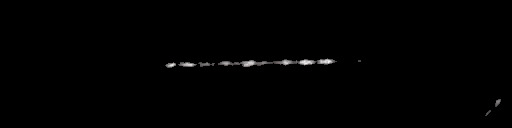 Processed fireball image