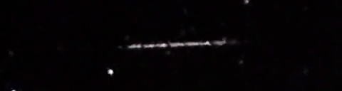 Unprocessed fireball image