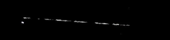 Processed fireball image