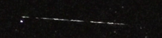 Unprocessed fireball image